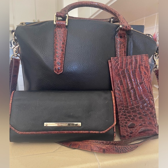 Brahmin Handbags - Brahmin Duxbury Satchel with Matching Wallet